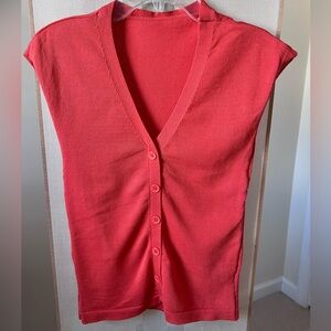 2 pieces of Button-Up Sleeveless sweater tank Size XS